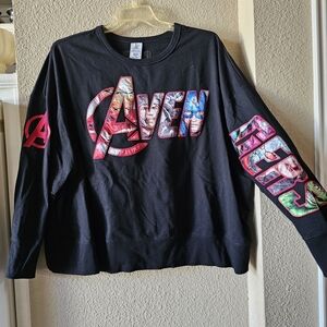 Disney Black Avengers Graphic Sweatshirt